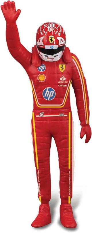 Ferrari SF-24 F1 2024 mit Figur Charles Leclerc  Burago 1:24